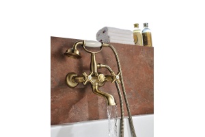 Смеситель для ванны Lemark Vintage бронза (LM2812B) - 3
