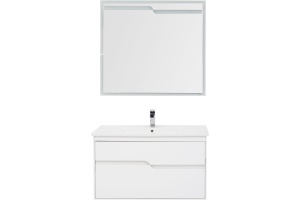 Зеркало Aquanet Модена 100 с подсветкой - 2