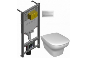 Комплект Jacob Delafon Vox E21746RU-00 кнопка хром