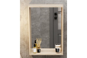 Зеркало-шкаф Onika Тимбер 48 дуб сонома (204803)