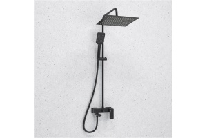 Душевая система WasserKraft  30 черный матовый - 2