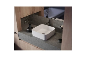 Раковина накладная Whitecross Garnet 40.5 белая матовая - 2