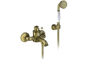 Смеситель для ванны с душем Timo Arisa 5314/02Y антик