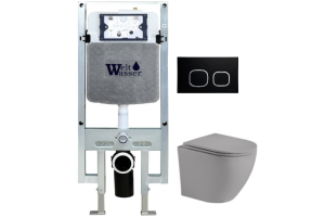 Комплект Weltwasser AMBERG 497 ST + MERZBACH 004 MT-GR + AMBERG RD-BL (10000006731)