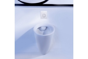 Кнопка смыва TECE Loop Urinal 9242660 белое стекло, кнопка хром - 3