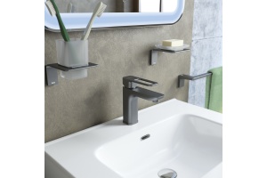 Смеситель Iddis Slide для раковины, графитовый SLIGM00i01 - 2