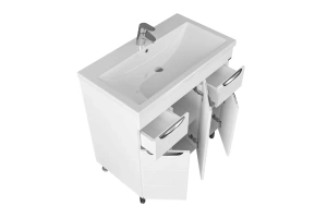 Тумба для комплекта СанТа Родос 80 белый - 2