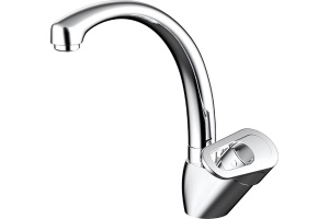Смеситель Bravat Loop F7124182CP для кухонной мойки
