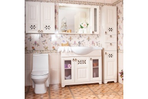 Тумба для комплекта Бриклаер Кантри 120 бежевый дуб - 2