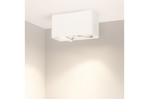 Потолочный светодиодный светильник Arlight SP-Cubus-S195x100-2x8W Warm3000 036058 - 2