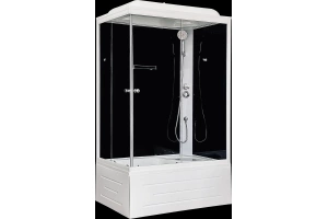 Душевая кабина Royal Bath BP 120x80 L профиль белый стекло прозрачное