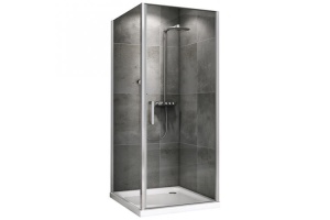 Душевой уголок Abber Sonnenstrand 100х70 хром (AG04100S-S70)