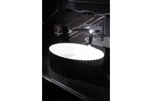 Раковина накладная Armadi Art Canale 50 глянец черный