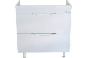 Тумба для комплекта Bellezza Санриса 80 напольная, белая - 3