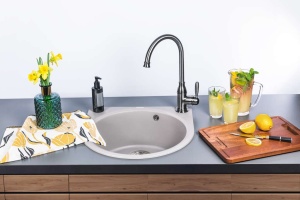 Мойка кухонная Omoikiri Akegata 51 пастила - 3