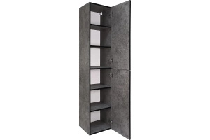 Шкаф-пенал Brevita Rock 35 темно-серый (ROCK-05035-50-2П) - 3