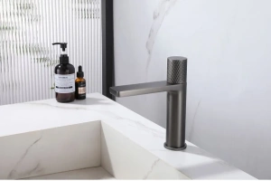 Смеситель для раковины Abber Rund  сталь - 2