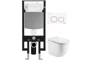 Комплект Weltwasser AMBERG 497 + HEIMBACH 004 GL-WT + AMBERG RD-WT (10000006618)