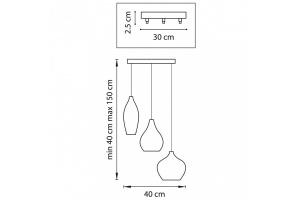 Подвесная люстра Lightstar Pentola 803051 - 3