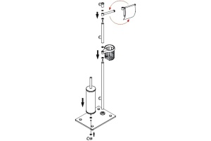 Стойка Wasserkraft K-1264B - 2