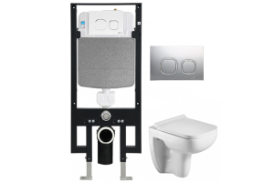 Комплект Weltwasser AMBERG 497 + KEHLBACH 004 GL-WT + AMBERG RD-CR (10000006628)