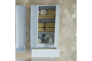 Шкаф подвесной Санта Марс 50 белый - 2