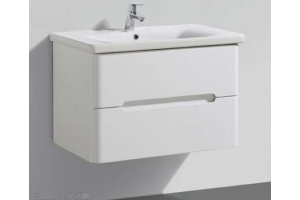 Тумба под раковину BelBagno Luxury Soft 80 белый матовый