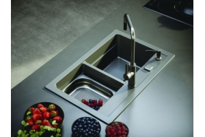 Мойка кухонная Alveus Atrox Granital 50 concrete - 3