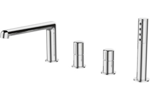 Смеситель BelBagno Uno на борт ванны UNO-BVD4-CRM