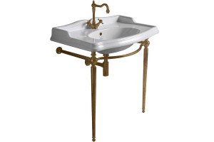 Консоль под раковину напольная Simas Arcade бронза - 2