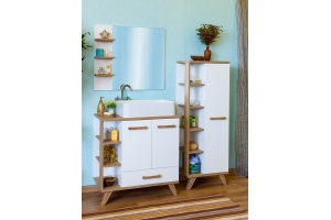 Тумба с раковиной Sanflor Ингрид 80 - 2