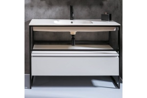 Консоль под раковину Armadi Art Loft 120 черный