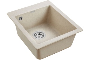 Мойка кухонная Paulmark Leer PM104249-BE бежевый - 2