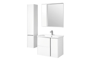 Шкаф-пенал Aquaton Стоун 30 L белый - 3