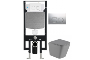 Комплект Weltwasser AMBERG 497 + GELBACH 004 MT-GR + AMBERG RD-CR (10000006608)