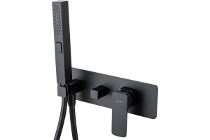 Смеситель для душа Allen Brau Infinity черный матовый