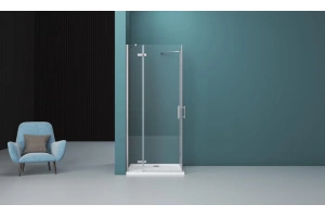 Душевой уголок BelBagno Kraft 120х80 хром (KRAFT-AH-22-120/80-C-Cr-R) - 3