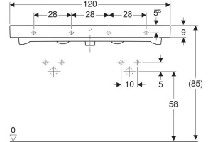Раковина подвесная, цвет: белый - 3