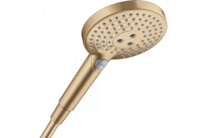 Ручной душ Hansgrohe Raindance Select S 120 3jet EcoSmart 9 л/мин, шлифованная бронза 26531140