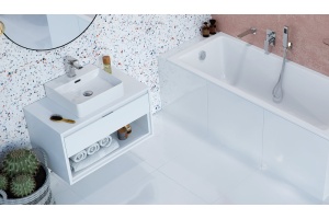 Тумба под накладную раковину Excellent Tuto 80 белый - 3