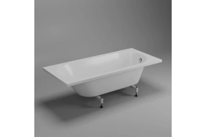 Ванна из литьевого мрамора Delice Bravo 180х80 белый - 2