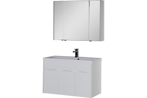 Мебель для ванной Aquanet Латина 100 белая