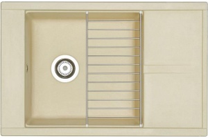 Мойка кухонная AQUATON Делия 78 шампань - 3