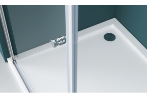 Душевой уголок BelBagno Etna 80х100 хром (ETNA-AH-1-80/100-C-Cr) - 3