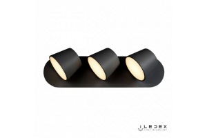 Бра iLedex Flexin W1118-3AS BK - 2