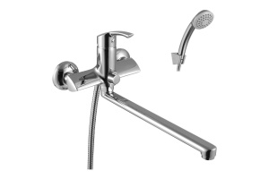 Смеситель для ванны Lemark plus Strike хром (LM1151C)