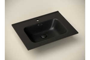 Накладная раковина Ceramica Nova Element 61х46 черная матовая - 2