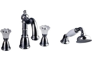 Смеситель Boheme Camelia 396 на борт ванны