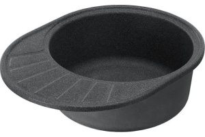 Мойка кухонная AQUATON Чезана графит - 2