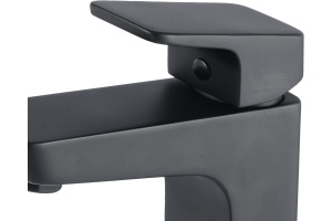 AF440-10B Aquanet Gotic, смеситель для умывальника, черн.мат (243291) - 2